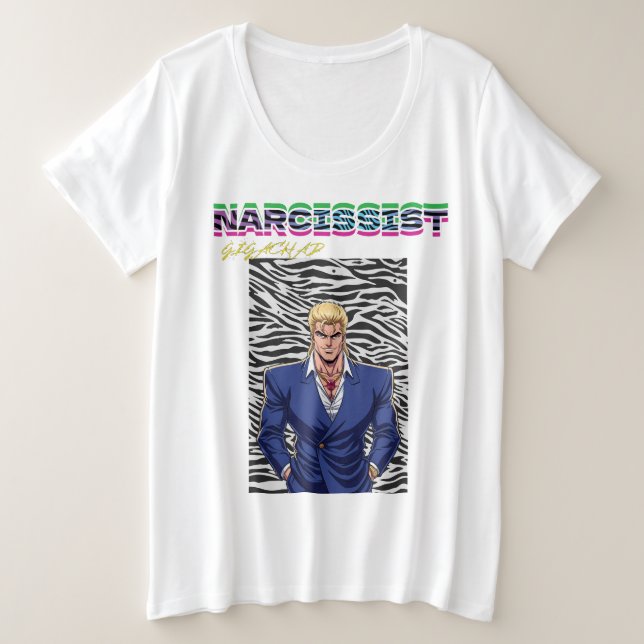 Narcisista Gigachad (Anverso del diseño)
