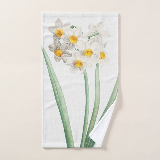 Narciso, Pierre-Joseph Redouté, 1805 (Toalla de mano)