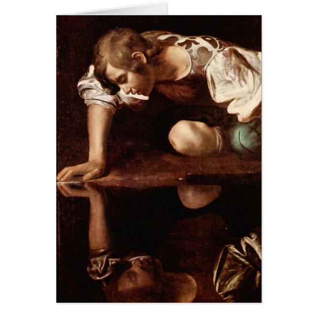 Narciso por Caravaggio (Frente)