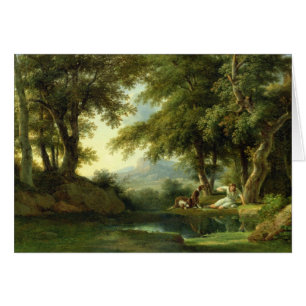 Narciso que admira su reflexión