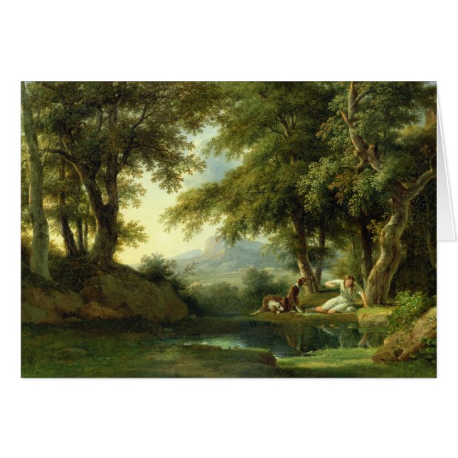 Narciso que admira su reflexión (Anverso (Horizontal))