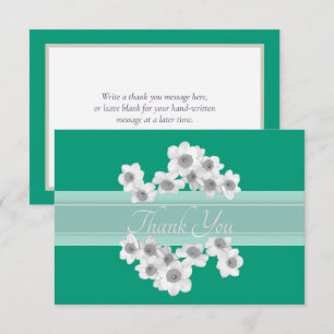Narcisos Blancos Elegantes Agradecimiento Botánico