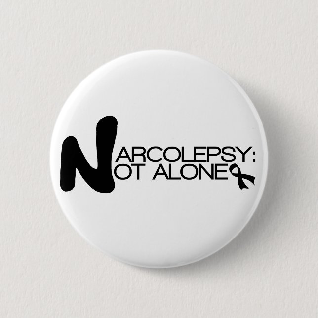 NARCOLEPSY: NO botón de ALONE™ (Anverso)