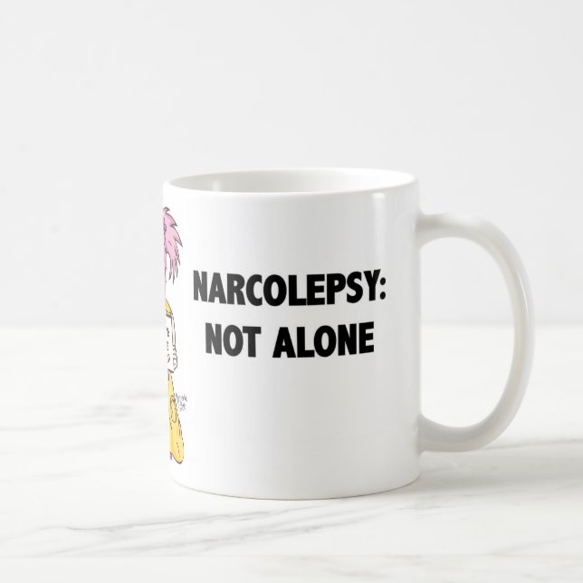 NARCOLEPSY: NO taza de la diversión de ALONE™ (Derecha)
