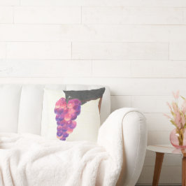 Nariz de perro y almohada de uva