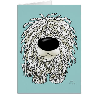 Nariz grande Komondor