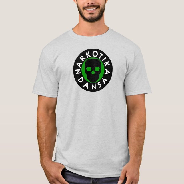 NARKOTIKA LIV Forest Green camiseta básica N4 (Anverso)