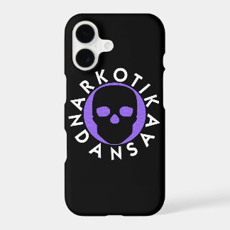 NARKOTIKA LIV funda violeta iPhone X negro N3
