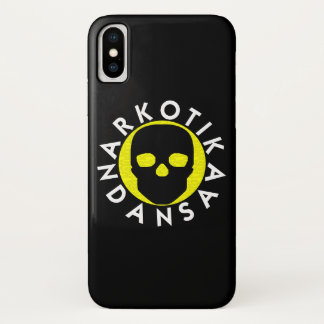 NARKOTIKA LIV Pineapple funda iPhone X negro N3