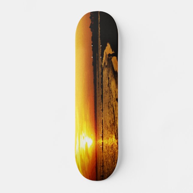 Narragansett Sunset Skateboard (Anverso)