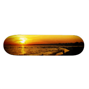 Narragansett Sunset Skateboard
