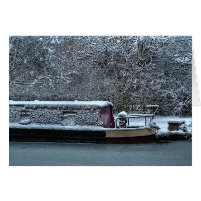 Narrowboat congelado (Anverso (Horizontal))