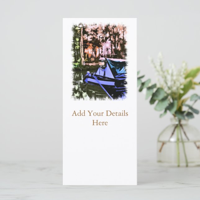 NARROWBOATS RACK CARDS (Anverso de pie)