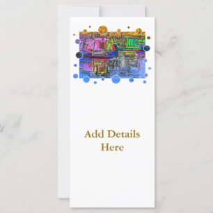 NARROWBOATS RACK CARDS