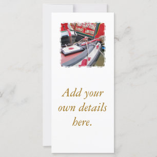 NARROWBOATS RACK CARDS