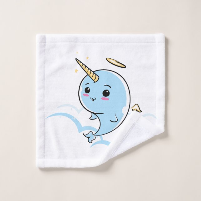 Narwhal Angel Cutie (Toallita)