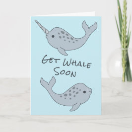 Narwhal consigue la tarjeta de la ballena pronto