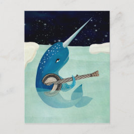 Narwhal's Aquarelle - Narwhal juega tarjeta de ban
