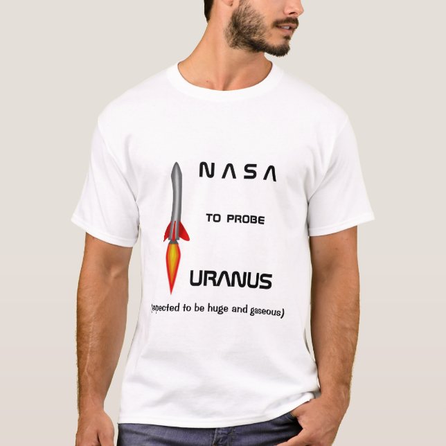 NASA para sondar la camiseta de URANO (Anverso)