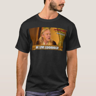 NASCARD RADIO Camiseta We Love Gold