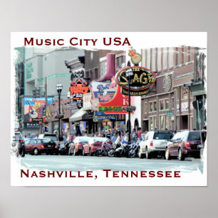Nashville - arte poster