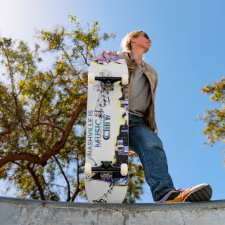 Nashville Es Un Skateboard De La Ciudad De La Músi