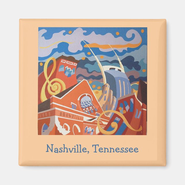 Nashville, imán de Tennessee (Frente)