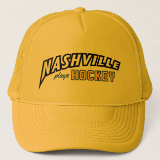 Nashville juega sombrero de camionero de oro para 