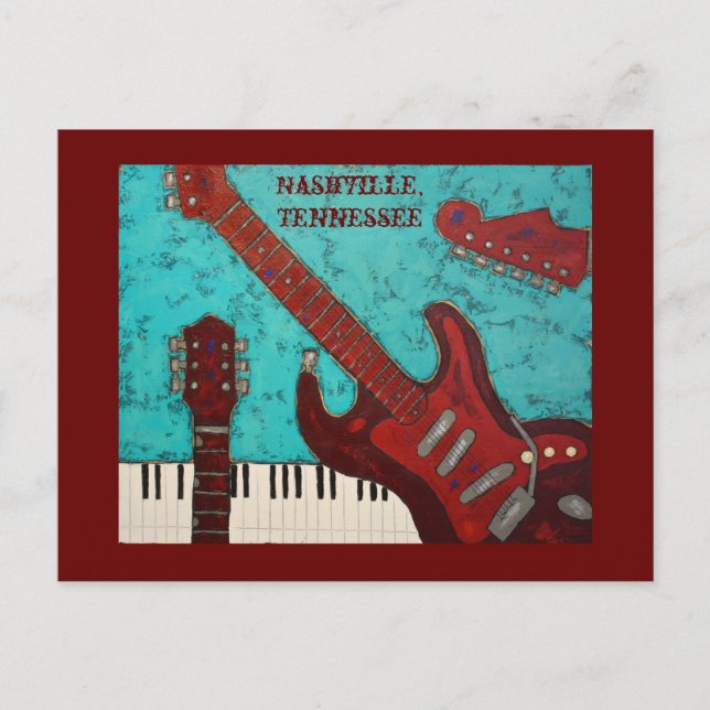 Nashville, postal de Tennessee (Anverso)