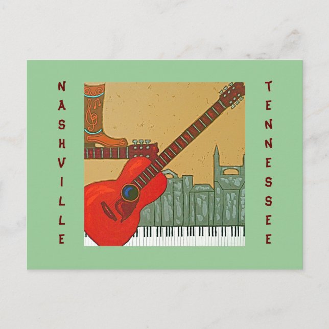 Nashville, postal del TN (Anverso)