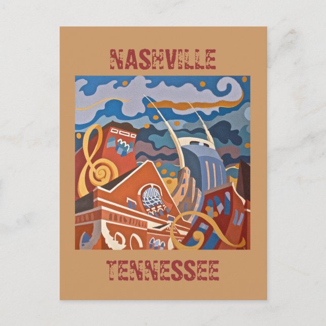 NASHVILLE, postal TENNESSEE (Anverso)
