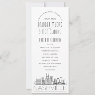 Nashville   Programa de Boda Deco Moderno