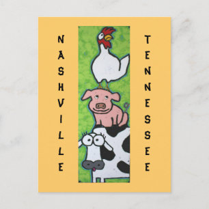 Nashville, tarjeta postal del trío de corral de Te