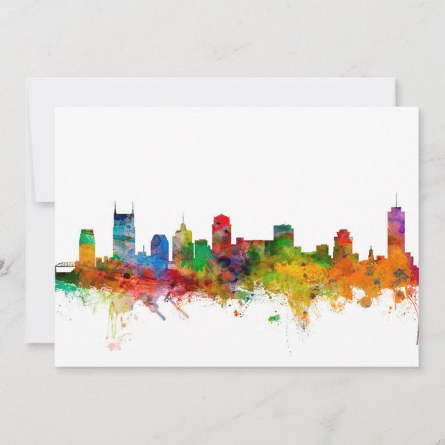 Nashville Tennessee Skyline (Anverso)