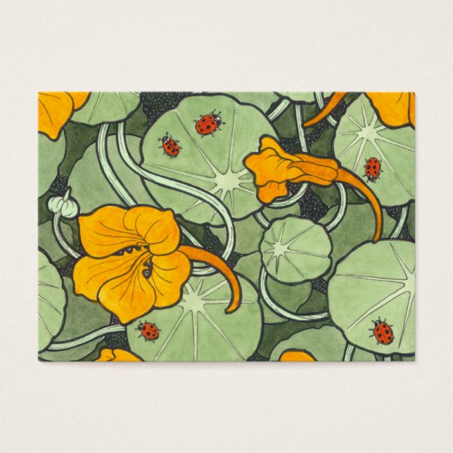 Nasturtium y Ladybird "Just for You" (Frente)