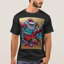 natal hiphop Camiseta