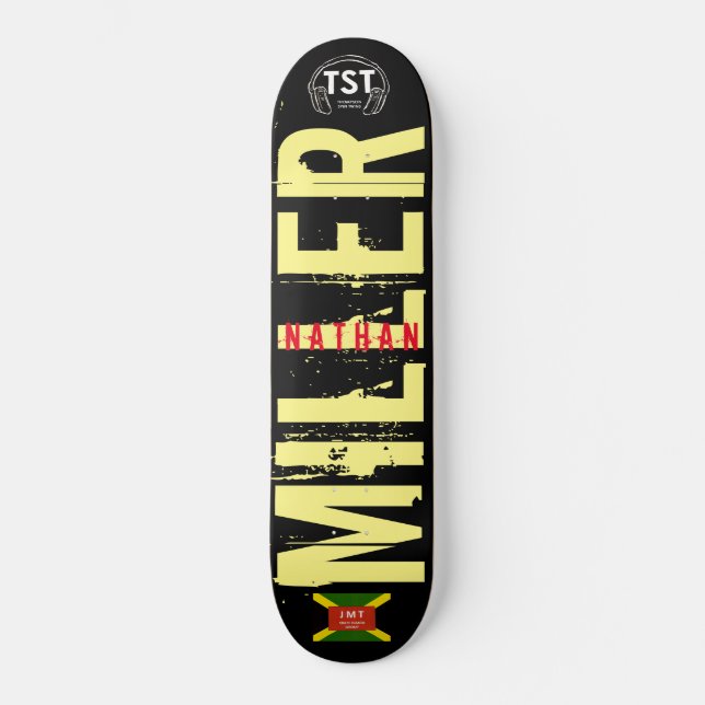 NATHAN MILLER JMT USA Skateboard (Anverso)