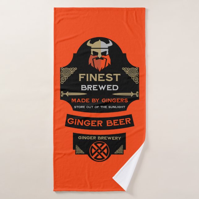 National Love Your Red Hair Day (Toalla de baño)