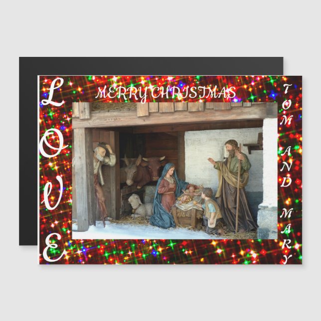 Natividad de aldea (Anverso/Reverso)