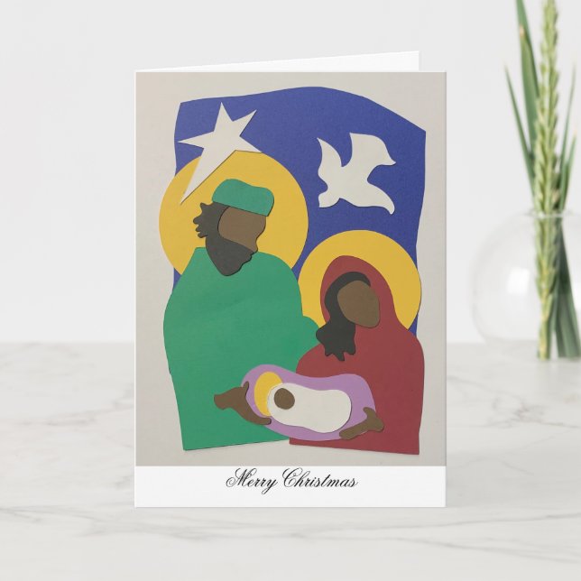 Natividad de la Sagrada Familia con Jesús Navidade (Anverso)