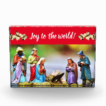 Natividad de los navidades | Manger | Bloque de fo