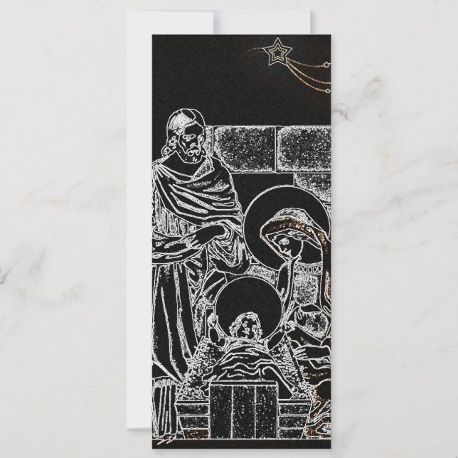 natividad de plata blanca negra (Anverso)