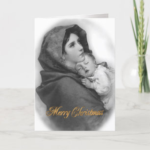 Natividad del navidad la tarjeta religiosa de