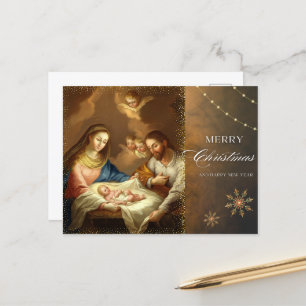Natividad Escena Saludos de Navidad