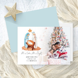 Natividad fotográfica Todo es una Navidad feliz