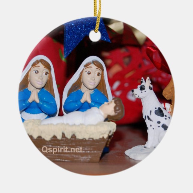 Natividad homosexual/lesbiana: ornamento del (Frente)