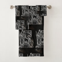 NATIVIDAD NEGRA DEL BLANCO Y DEL ORO