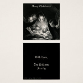 Natividad Niño Jesús Virgen María Angelo Blanco Ne