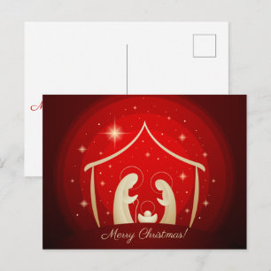 Natividad Roja Feliz Navidad
