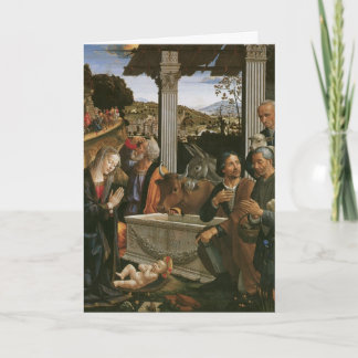 Natividad - tarjetas del día de fiesta de Domenico